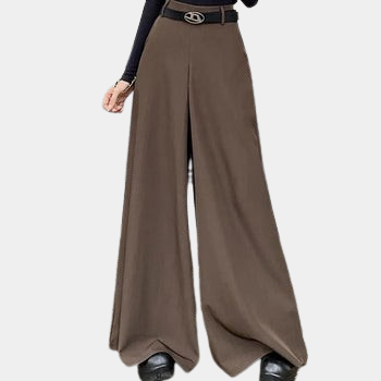 Skirt Pants With Belt