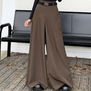 Skirt Pants With Belt