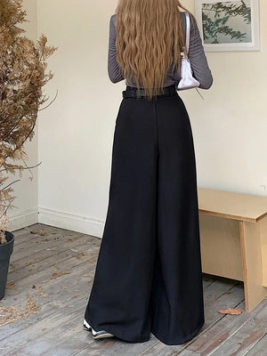 Skirt Pants With Belt