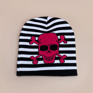 Skull Beanies Y2K