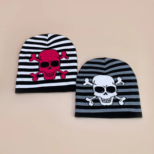 Skull Beanies Y2K