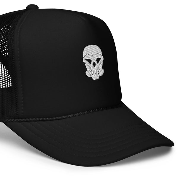 Skull Blaze Trucker Hat