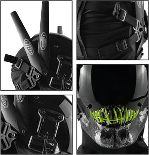Skull Cyber Punk Helmet