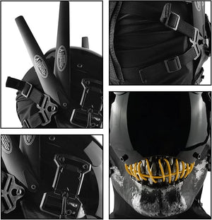Skull Cyber Punk Helmet