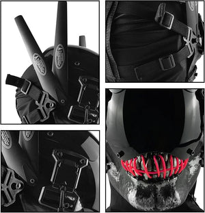 Skull Cyber Punk Helmet
