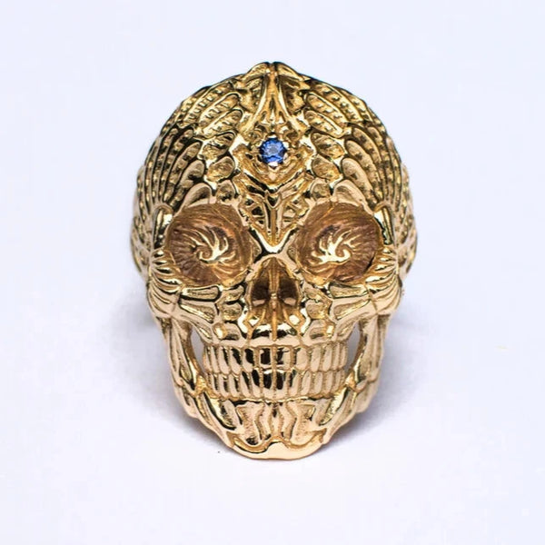 Skull Gold Ring