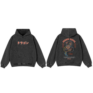 Skull Graphic Y2k Hoodie
