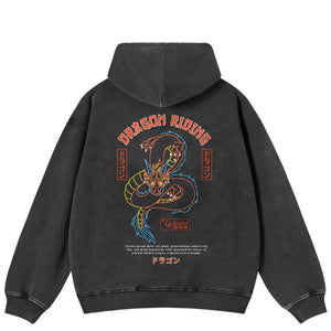 Skull Graphic Y2k Hoodie