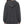 Model seen from behind in the Skull Hoodie Y2K Washed Black, oversized body worn over baggy jeans
