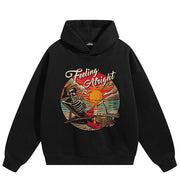 Sudadera Y2K con Calavera