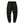 Slant Zipper Pocket Black Pant