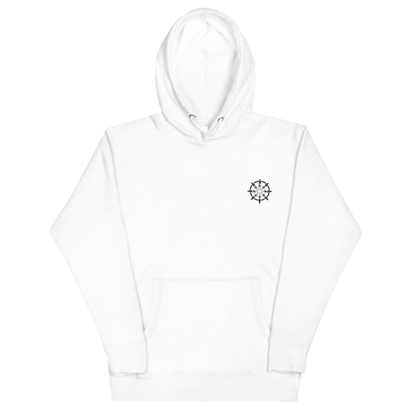 Sleek White Hoodie