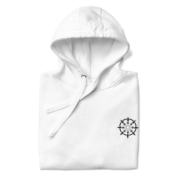 Sleek White Hoodie