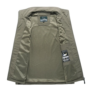 Sleeveless Cargo Vest