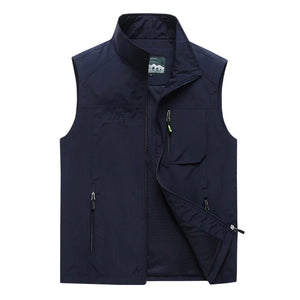 Sleeveless Cargo Vest