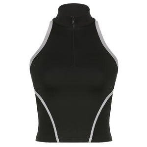 Sleeveless Crop Tank Top