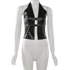 Sleeveless Crop Tops