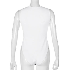 Sleeveless Cut Out Bodysuit