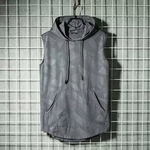 Sleeveless Cyberpunk Tank Top