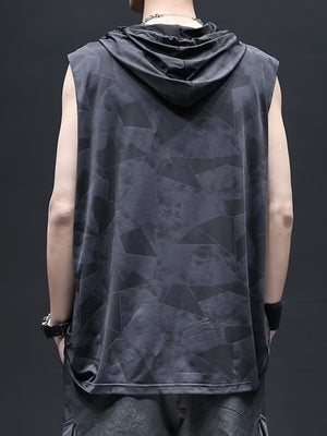 Sleeveless Cyberpunk Tank Top