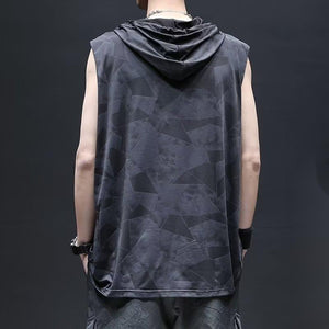 Sleeveless Cyberpunk Tank Top