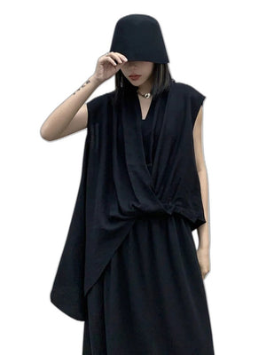 Sleeveless T Shirts For Women - product view on white background