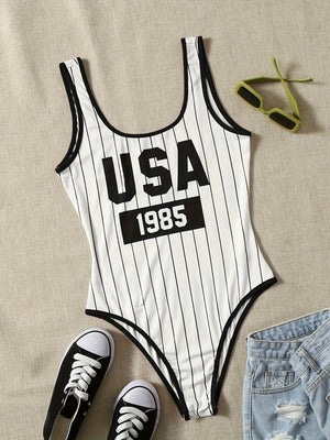 Sleeveless White Bodysuit Bodysuit