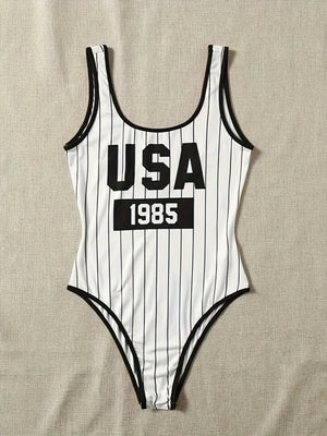 Sleeveless White Bodysuit Bodysuit