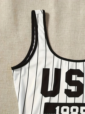 Sleeveless White Bodysuit Bodysuit