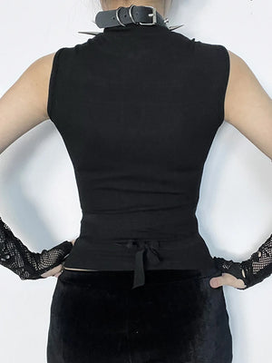 Sleeveless Women's Crop Top