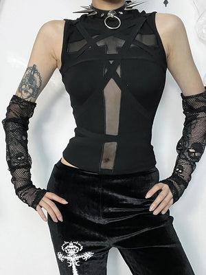 Sleeveless Women's Crop Top