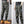 Army green camo cargo joggers side by side views, flap thigh pocket with a small blue woven label