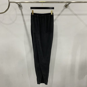 Slim Fit Black Goth Skirt