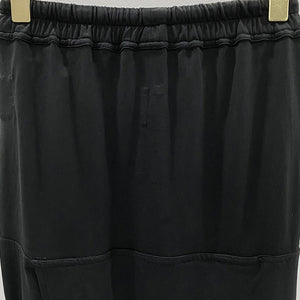 Slim Fit Black Goth Skirt