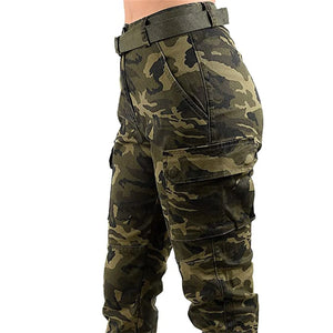 Slim Fit Camo Cargo Pants