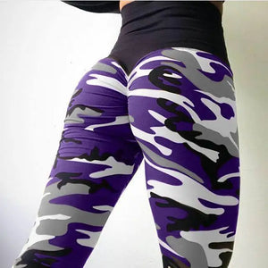 Slim fit camo Women cargo pants