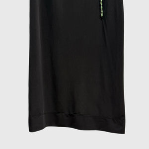 Slim Fit Goth Maxi Skirt