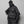 Black and army green slim messenger techwear bag in nylon
