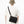 Black and army green slim messenger techwear bag in nylon
