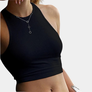 Slim Sleeveless Crop Top