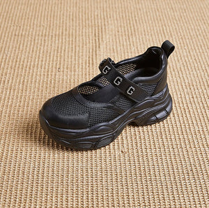 Slip on Platform Black Sneakers