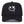 White trucker cap with an XX smiley face patch and mesh back
