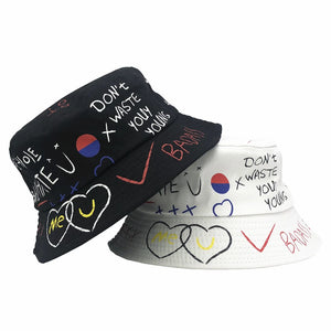 Smiling Face Bucket Hats