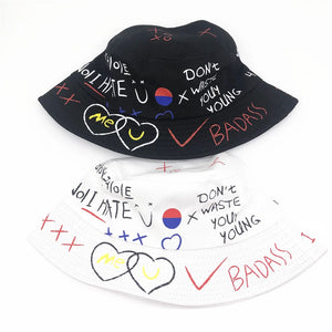 Smiling Face Bucket Hats