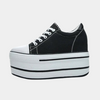 Baskets Plateforme Noires