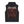 Snow Washed Gothic Hooded Vest laid flat, front view with the red reaper print under the blackletter logo