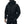 Black soft shell techwear jacket with fleece lining