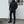 Black soft shell techwear jacket with fleece lining