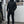 Black soft shell techwear jacket with fleece lining