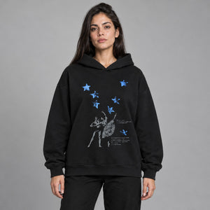 Soft  Y2K Hoodies – worn by a woman